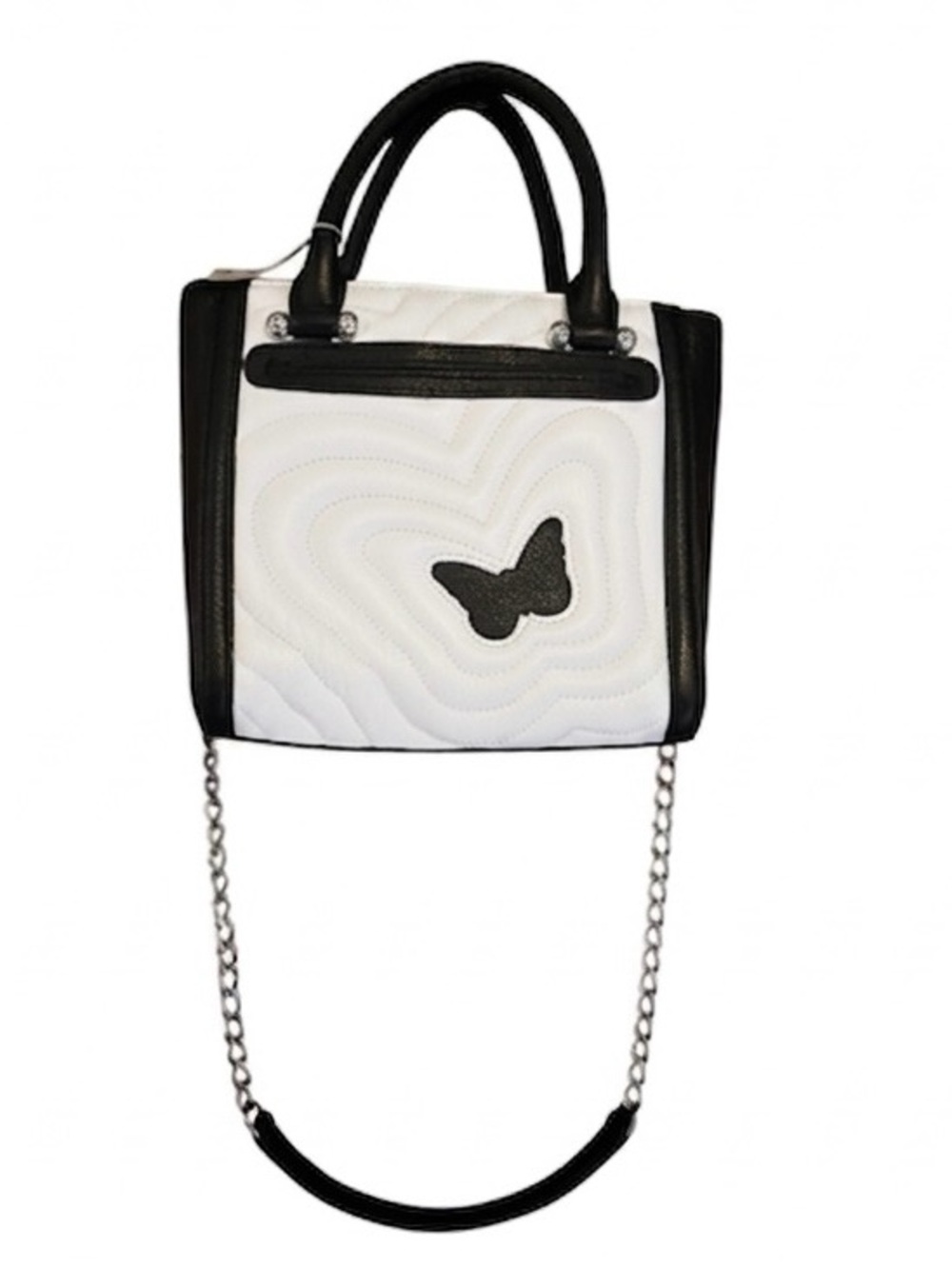 Brighton Beaded Monarch Dreams Butterfly Embroidered Handbag - Picture 3 of 5